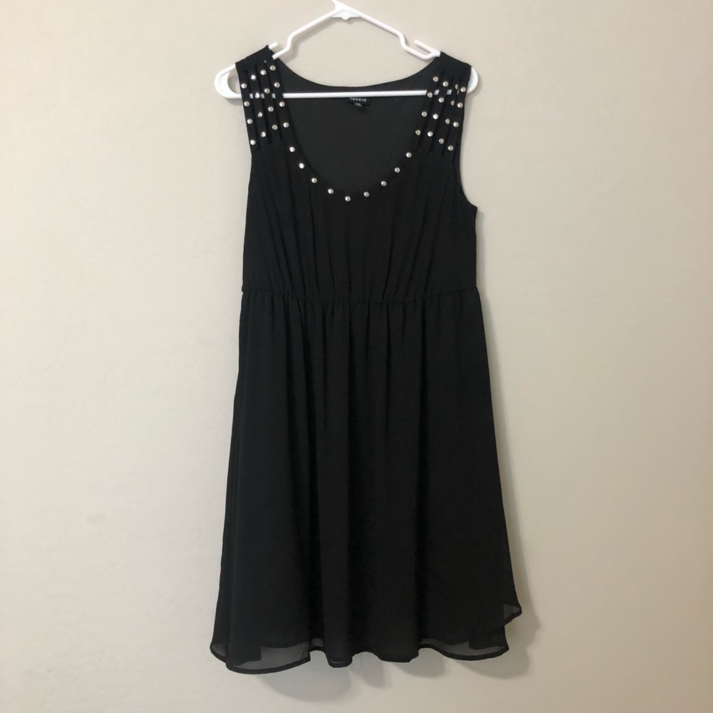 Fit and Flare Little Black Dress | torrid